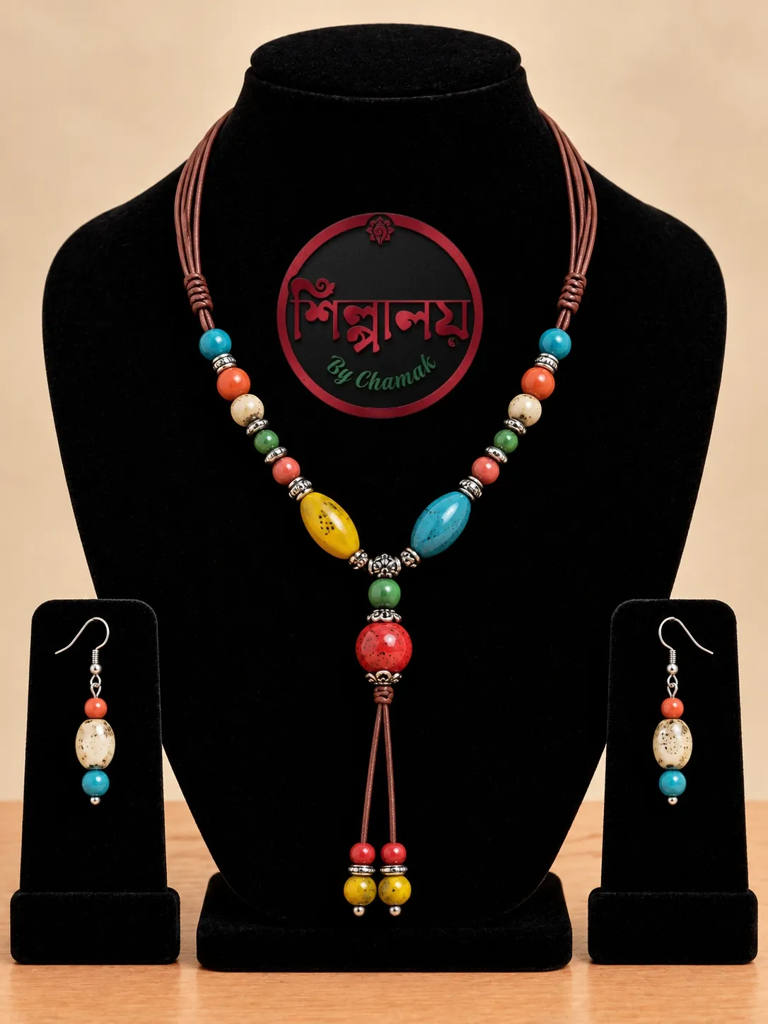 Ethnic Style Necklace Set
